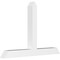Ekena Millwork Portland Architectural Grade PVC Gable Bracket, 48"W x 32"H x 4"D x 4"F, 16/12 Pitch GBP048X32X0404POR00 - alternate 1